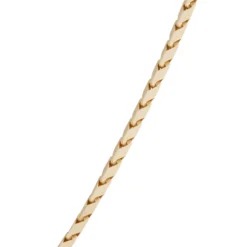 Toscano 24-Inch Pyramid Link Neck Chain, 14K Yellow Gold