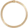 Toscano 18-Inch Sectioned Link Neck Chain, 14K Yellow Gold