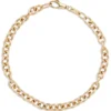 Toscano 7.5-Inch Small Oval Link Bracelet, 14K Yellow Gold