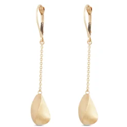 Toscano Large Drop Bead Earrings, 14K Yellow Gold