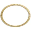 Toscano Lattice Bangle, 14K Yellow Gold