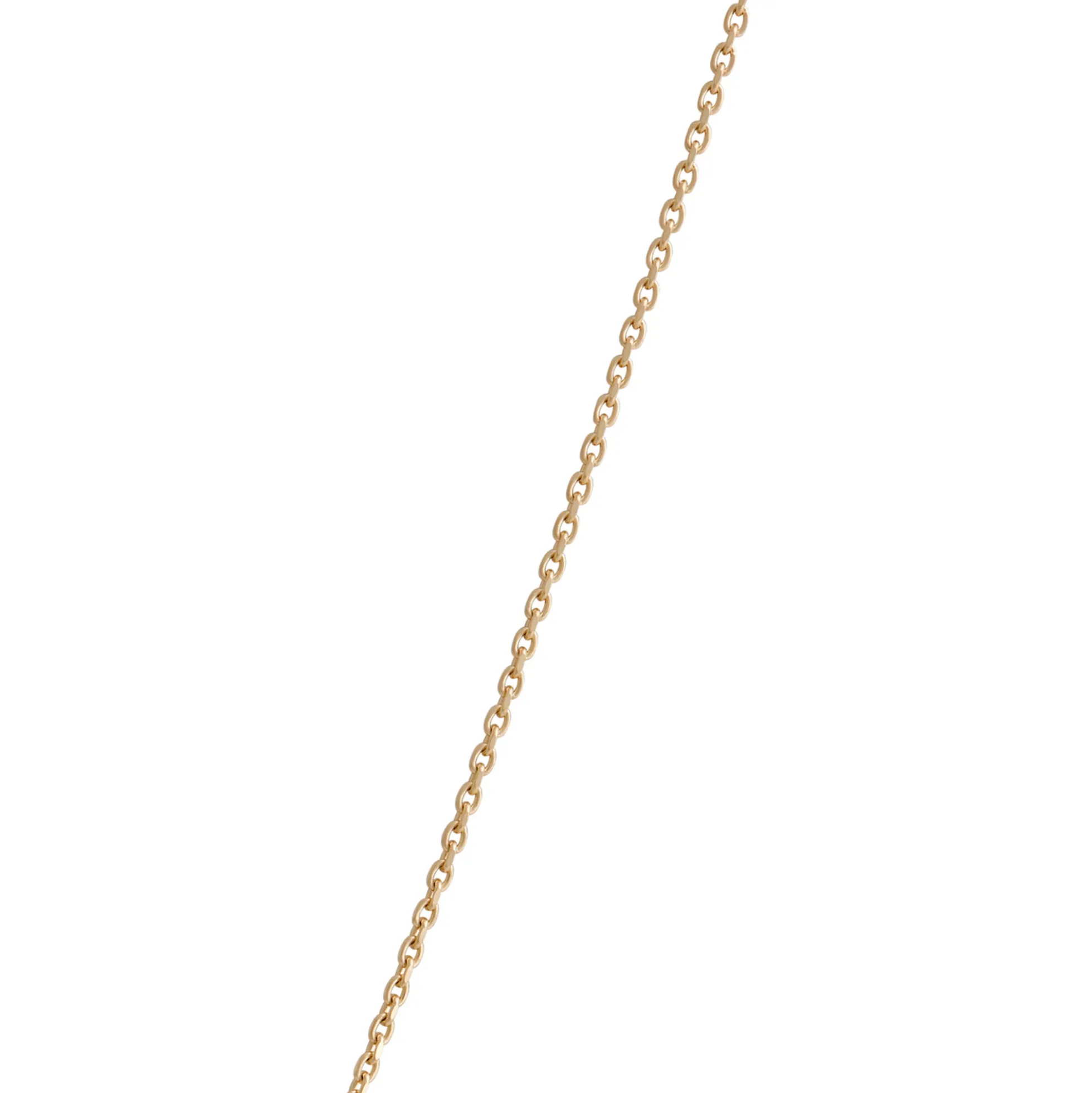 Toscano Oval Shaped Pendant with Dots, 14K Yellow Gold