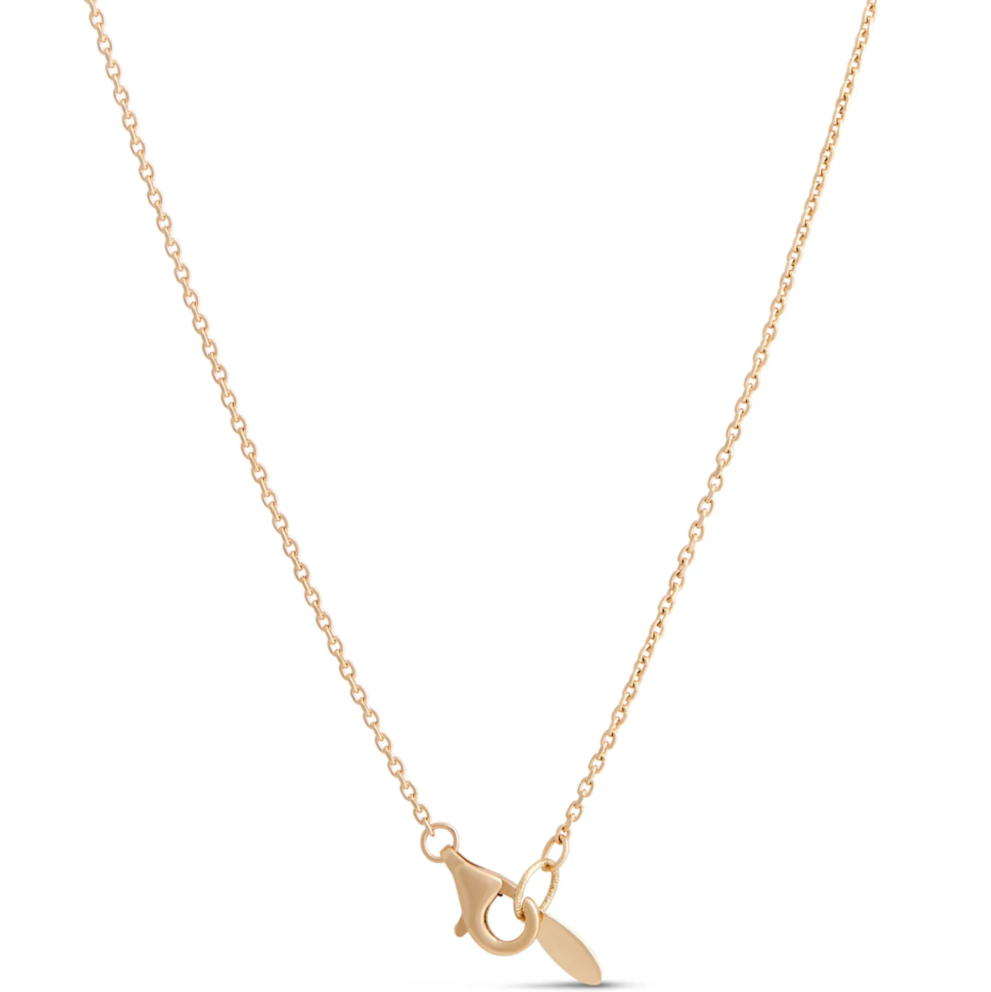 Toscano Oval Shaped Pendant with Dots, 14K Yellow Gold