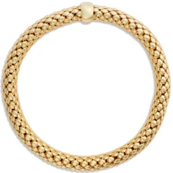 Toscano Stretchy Bracelet, 14K Yellow Gold