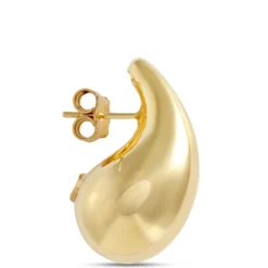 Toscano Teardrop Stud Earrings, 14K Yellow Gold