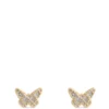 Toscano Two-Tone Butterfly Earrings
