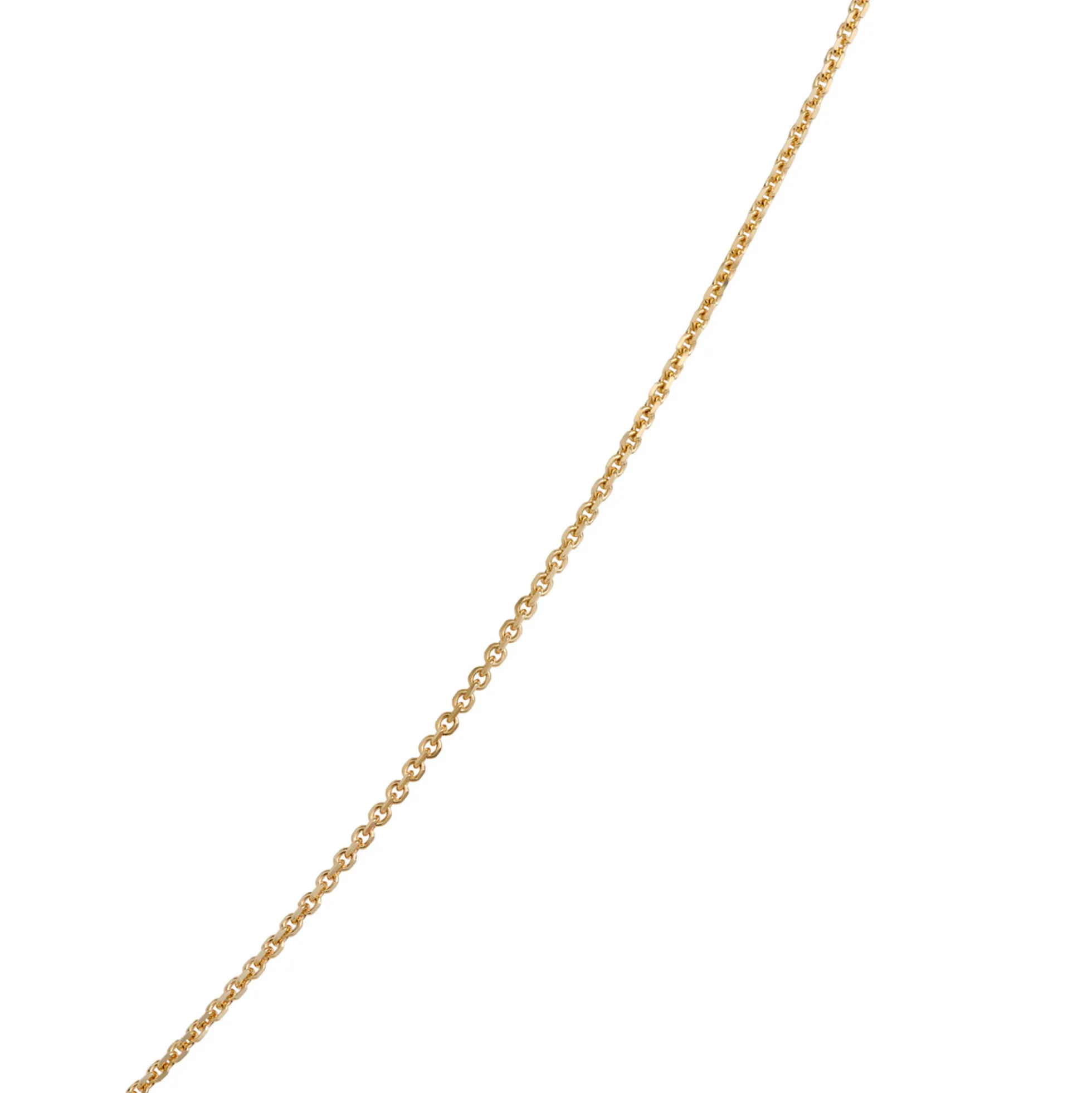 Triple Heart Diamond Necklace, 14K Yellow Gold