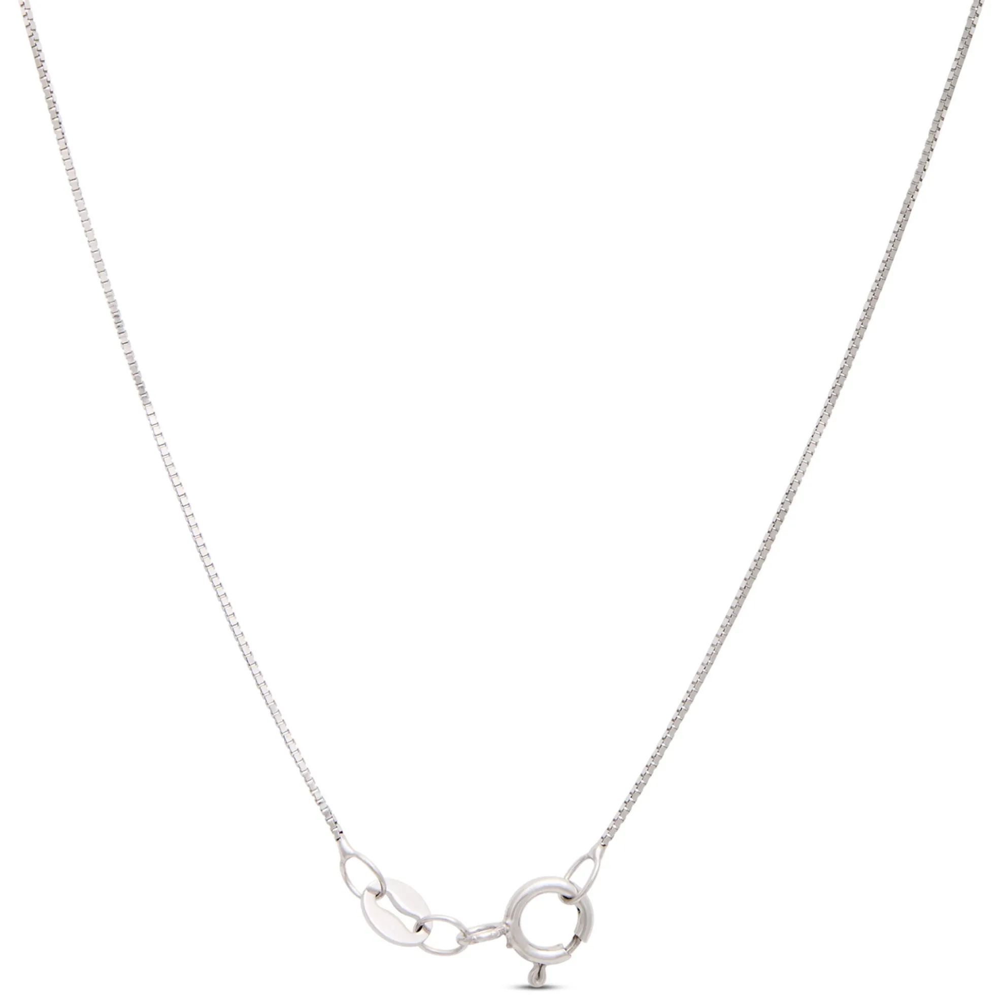 Tsavorite and Diamond Pendant Necklace, 14K White Gold
