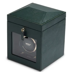 WOLF British Racing Single Watch Winder With Storage