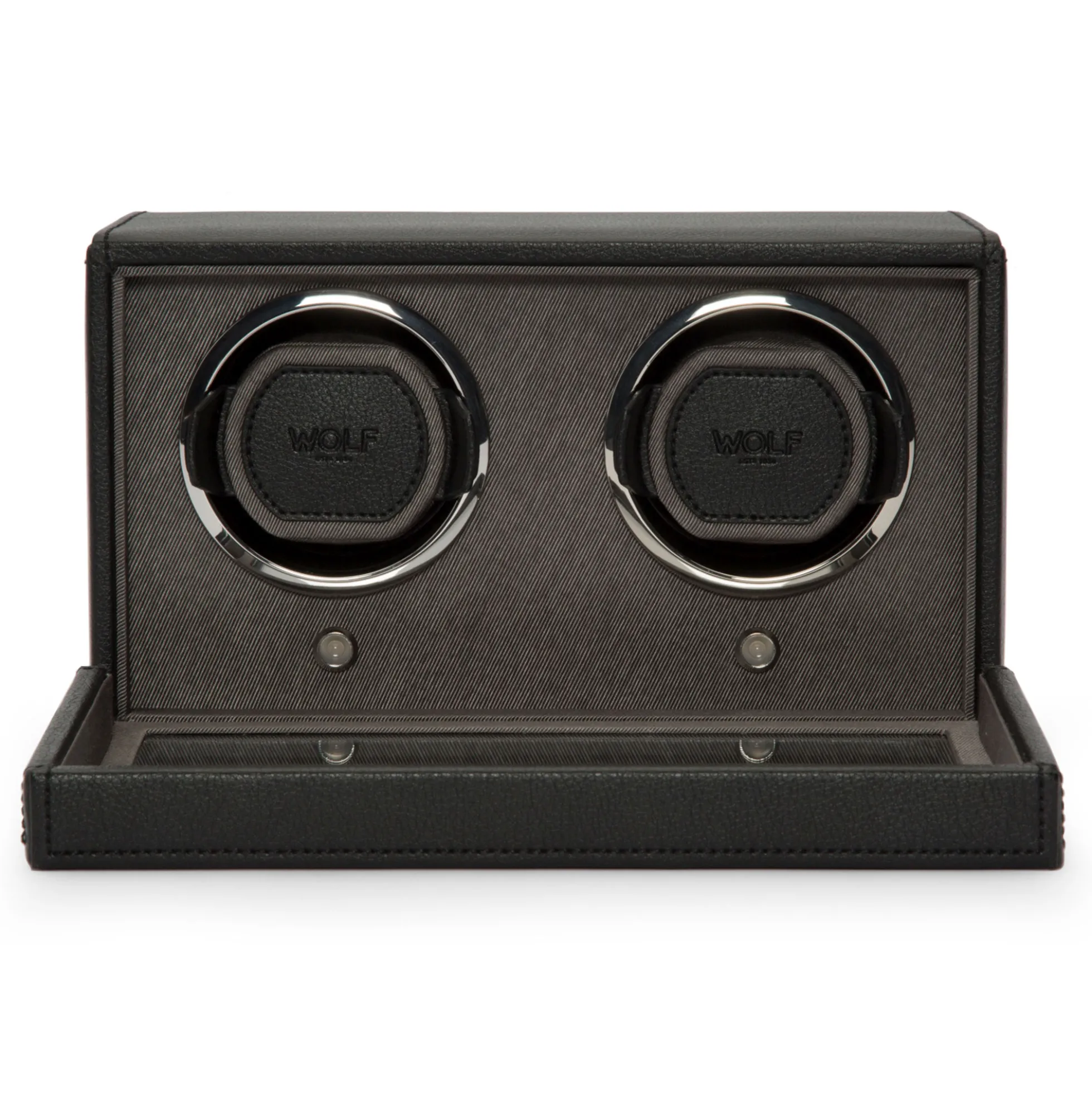 WOLF Cub Double Watch Winder With Cover
