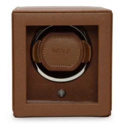 WOLF Cub Single Watch Winder with Cover