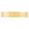 Yellow Gold Polished Pipe Comfort Fit 4mm Band 18K