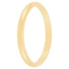 Yellow Gold Polished Rounded 2mm Band 14K