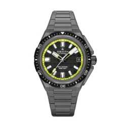 Zenith Defy Extreme Diver Black & Yellow Dial Watch, 42.5mm