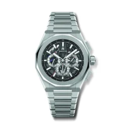 Zenith Defy Skyline Chronograph Skeleton Black Dial Watch, 42mm