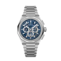 Zenith Defy Skyline Chronograph Skeleton Watch Blue Dial, 42mm