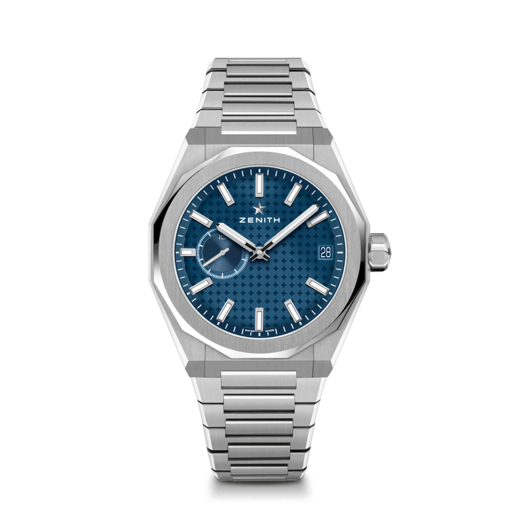 Zenith DEFY SKYLINE Watch Blue Dial Steel Bracelet, 41mm