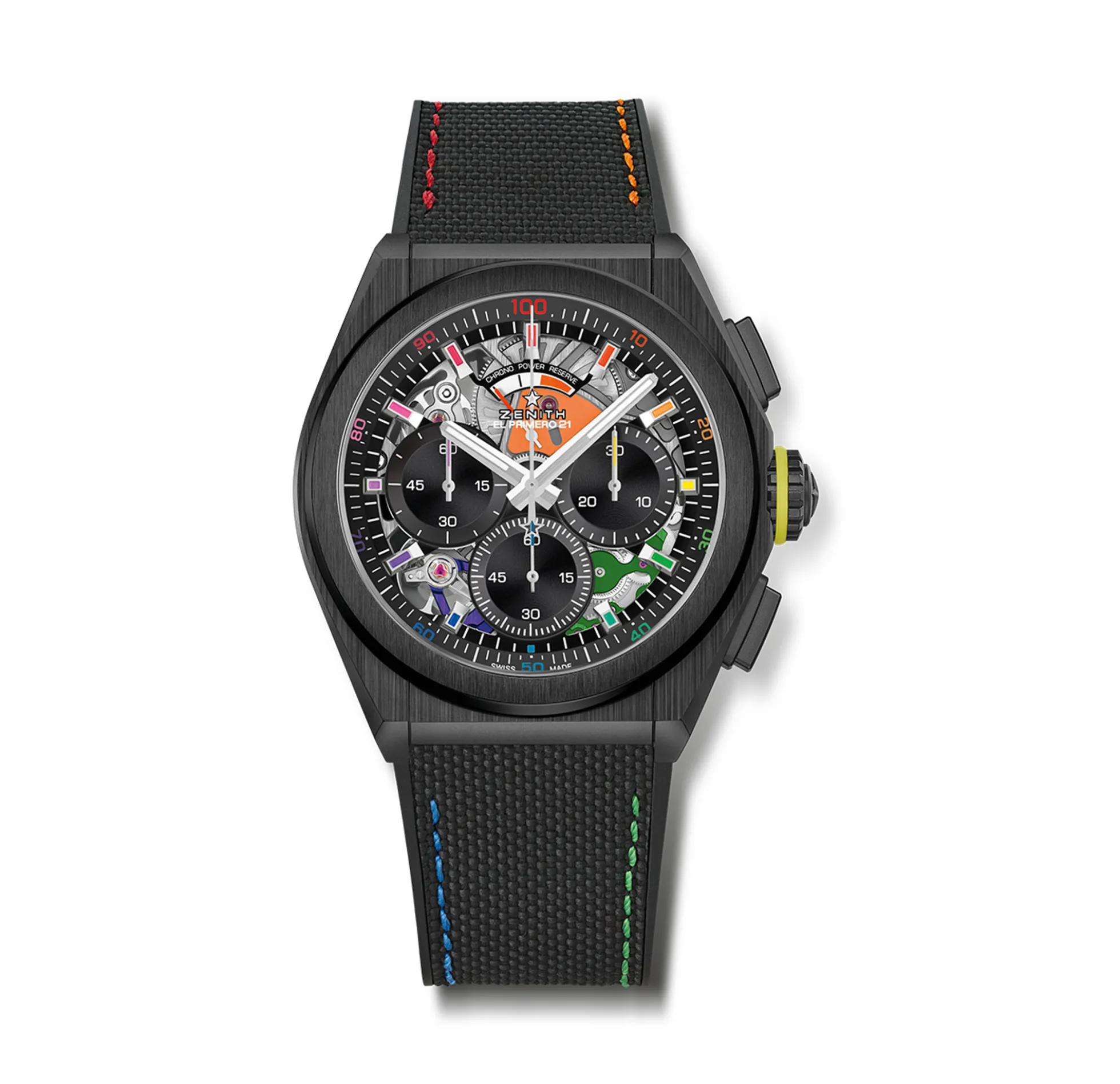 Zenith Limited Edition Defy 21 Chroma II Black Dial, 44mm